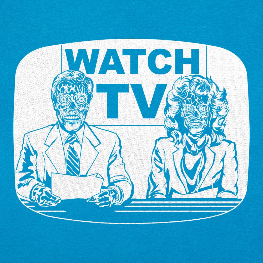 They Live On TV Graphic