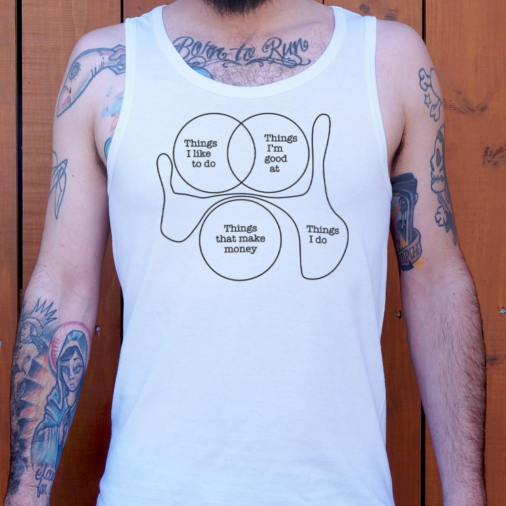 Things I Do Funny Venn Diagram Graphic