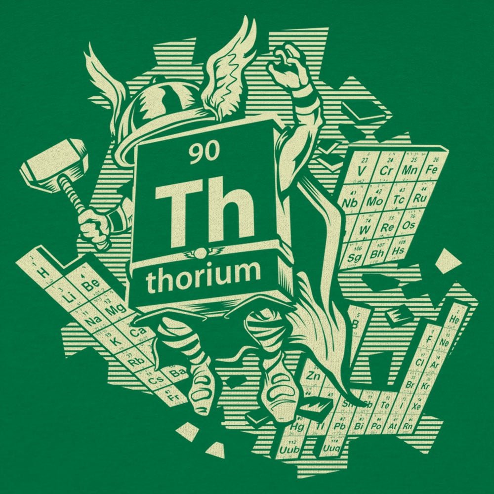 Mighty Thorium Thunder God Periodic Table