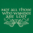 Not All Those Who Wander Are Lost Elven Leaf Brooch