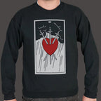 Tarot Three of Swords Card Graphic