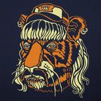 Tiger Man Mullet Half Man Half Tiger Face