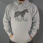 Tiger Pony Striped Zebra Pun Illustration