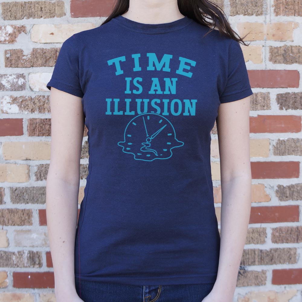 Time is an Illusion Melting Clock