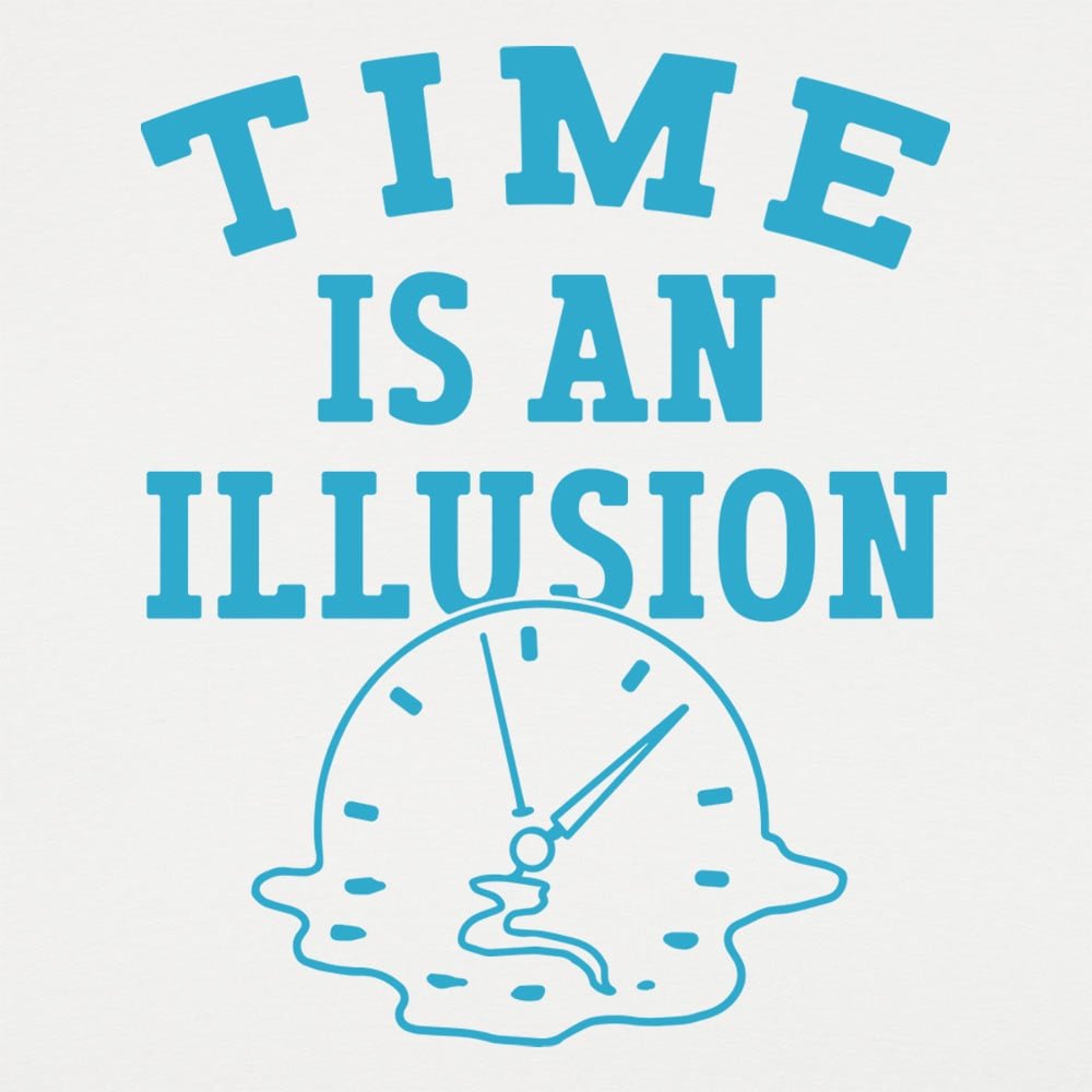 Time is an Illusion Melting Clock