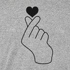 Tiny Heart Fingers Korean Finger Heart Hand Sign