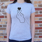 Tiny Heart Fingers Korean Finger Heart Hand Sign
