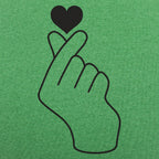 Tiny Heart Fingers Korean Finger Heart Hand Sign
