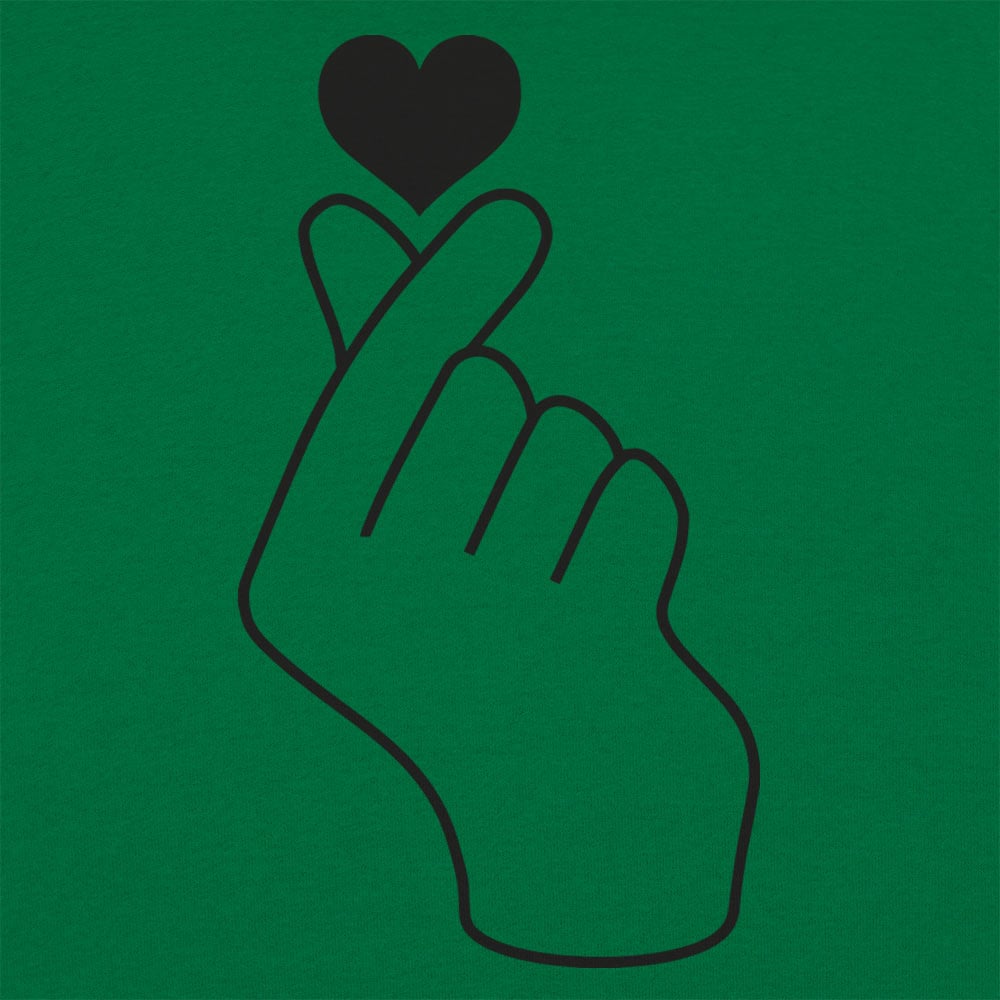 Tiny Heart Fingers Korean Finger Heart Hand Sign
