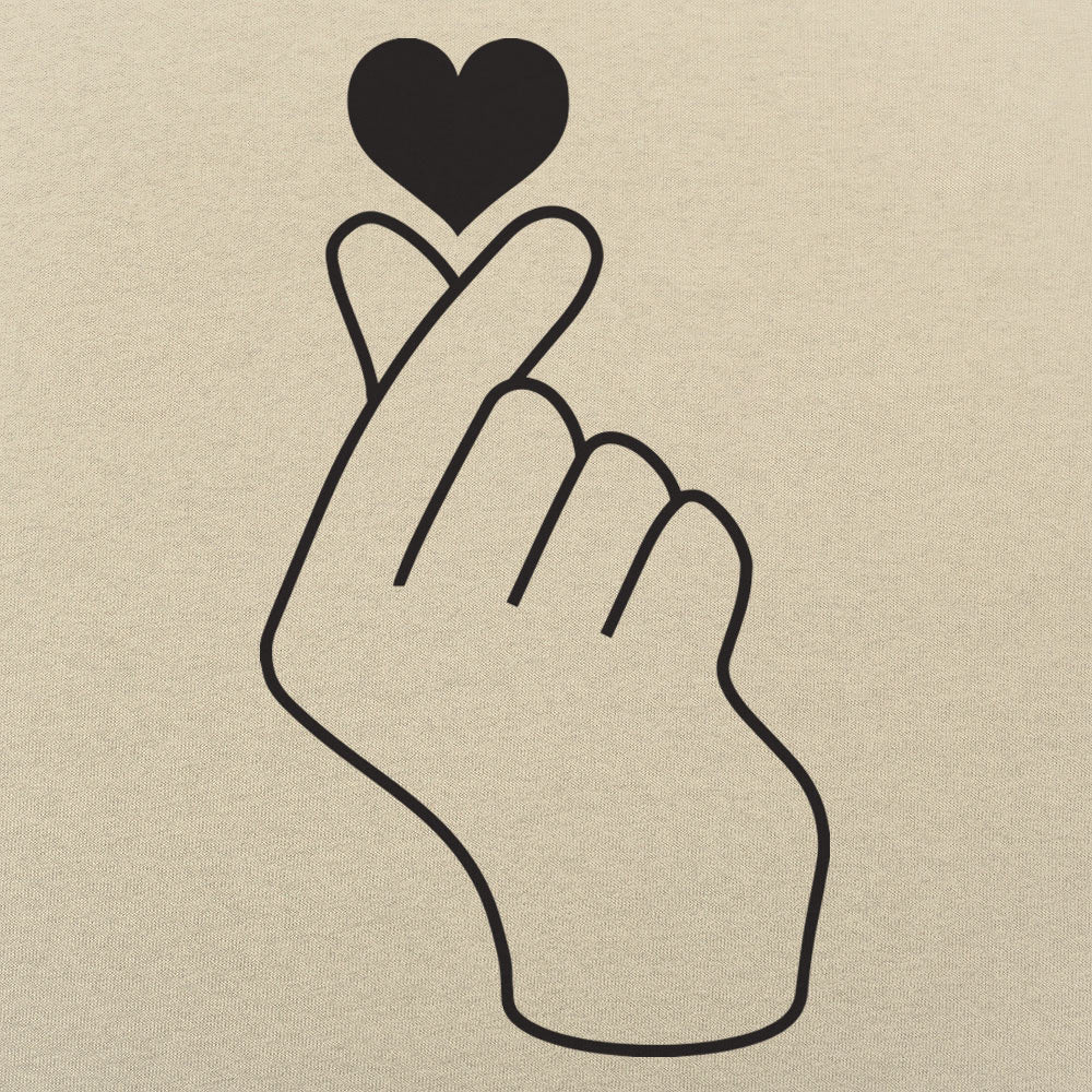 Tiny Heart Fingers Korean Finger Heart Hand Sign