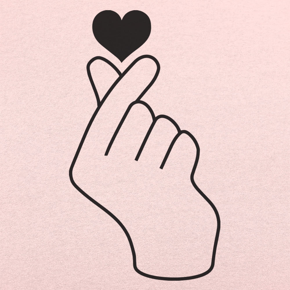 Tiny Heart Fingers Korean Finger Heart Hand Sign