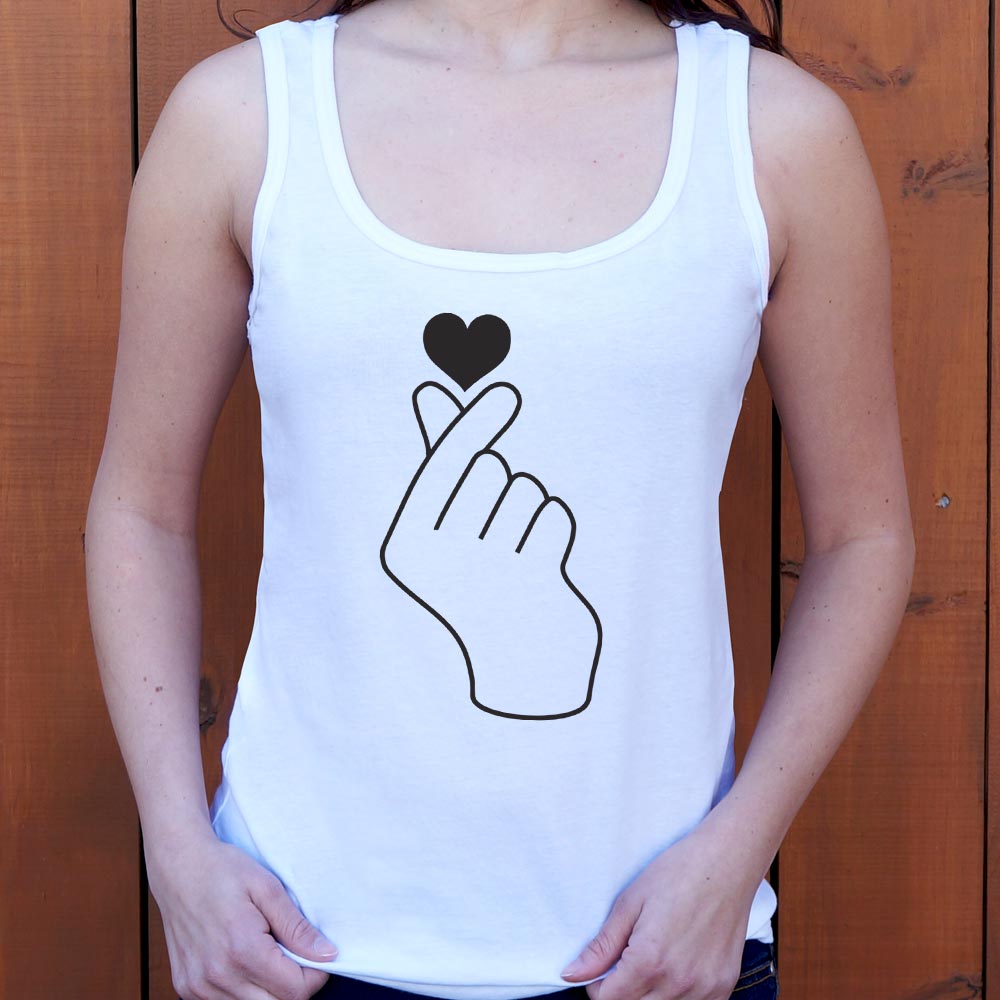 Tiny Heart Fingers Korean Finger Heart Hand Sign