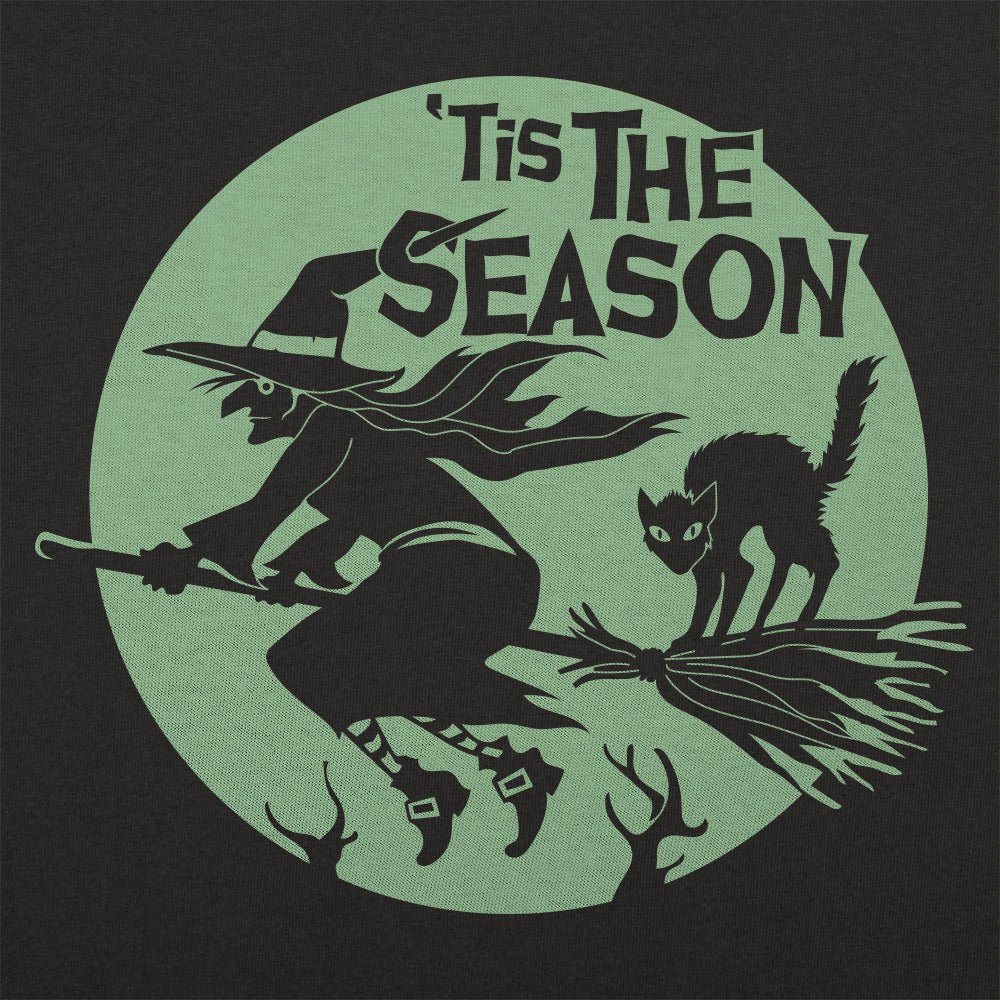 'Tis The Season Witch Halloween Graphic