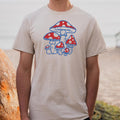 Toadstools Red Spotted Mushrooms Graphic