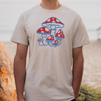 Toadstools Red Spotted Mushrooms Graphic