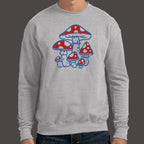 Toadstools Red Spotted Mushrooms Graphic