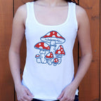 Toadstools Red Spotted Mushrooms Graphic