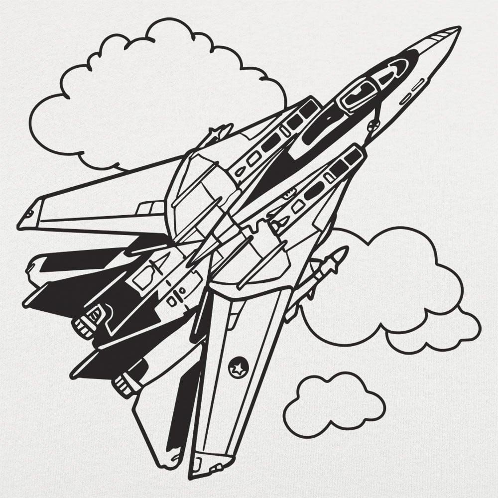 Tomcat F14 Fighter Illustration