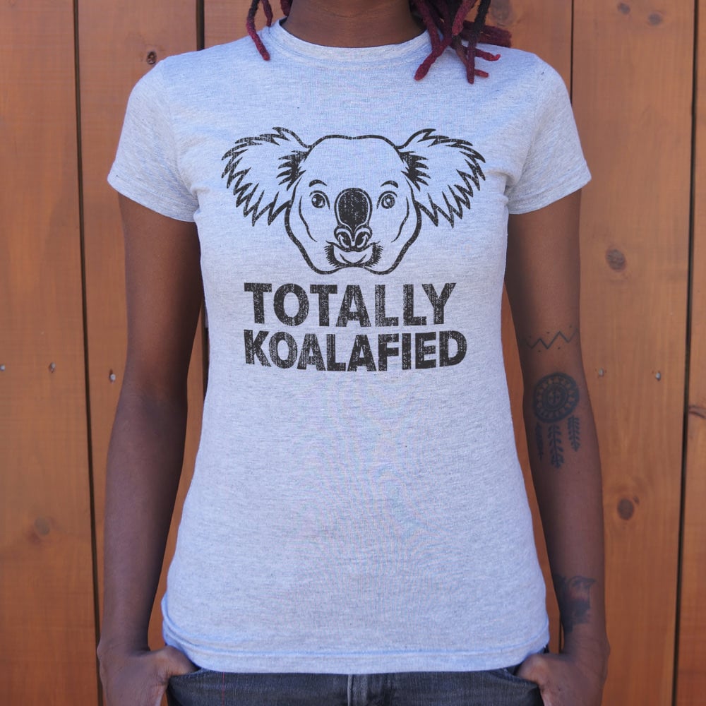 Totally Koalafied Funny Koala Face Pun