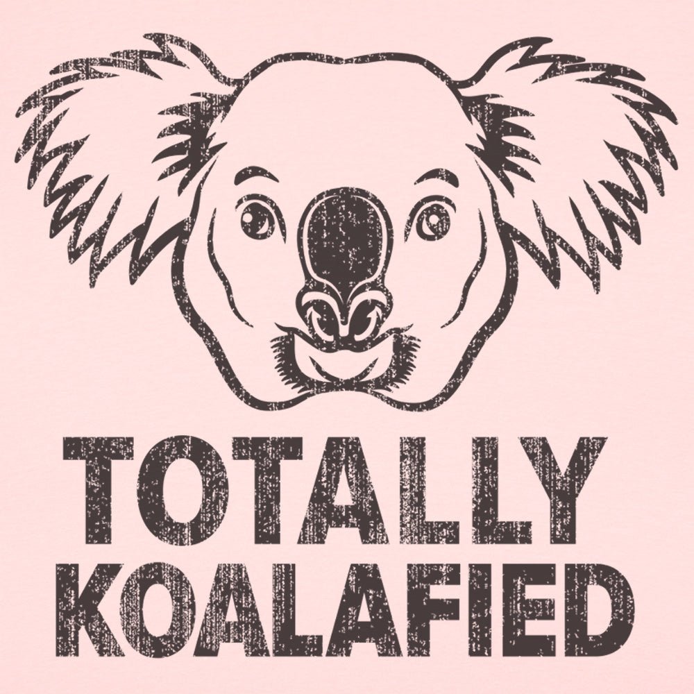 Totally Koalafied Funny Koala Face Pun