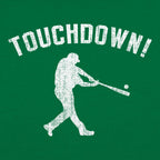 Touchdown Baseball Player Swinging a Bat