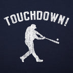 Touchdown Baseball Player Swinging a Bat