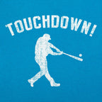 Touchdown Baseball Player Swinging a Bat