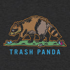 Trash Panda Raccoon Prowling Full Color