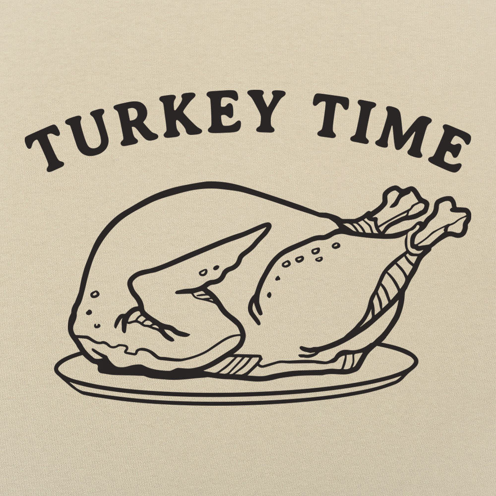 Turkey Time Roasted Thanksgiving Turkey on Platter