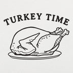 Turkey Time Roasted Thanksgiving Turkey on Platter