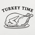 Turkey Time Roasted Thanksgiving Turkey on Platter