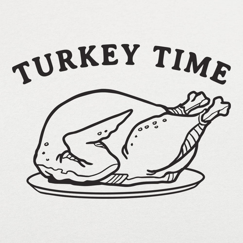 Turkey Time Roasted Thanksgiving Turkey on Platter