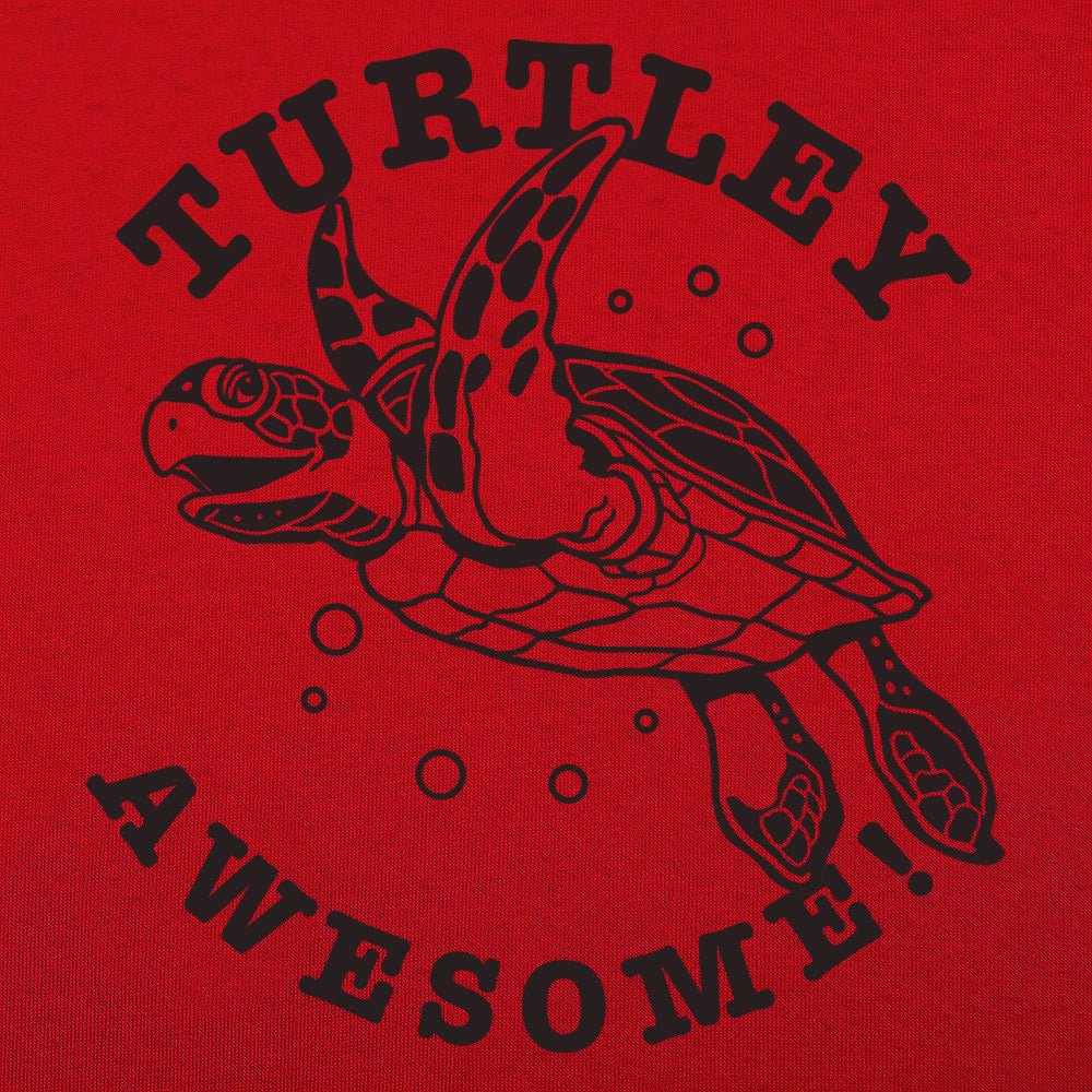 Turtley Awesome Sea Turtle Swimming