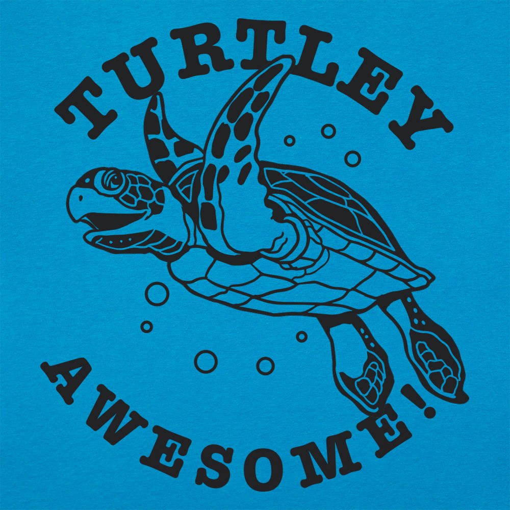 Turtley Awesome Sea Turtle Swimming