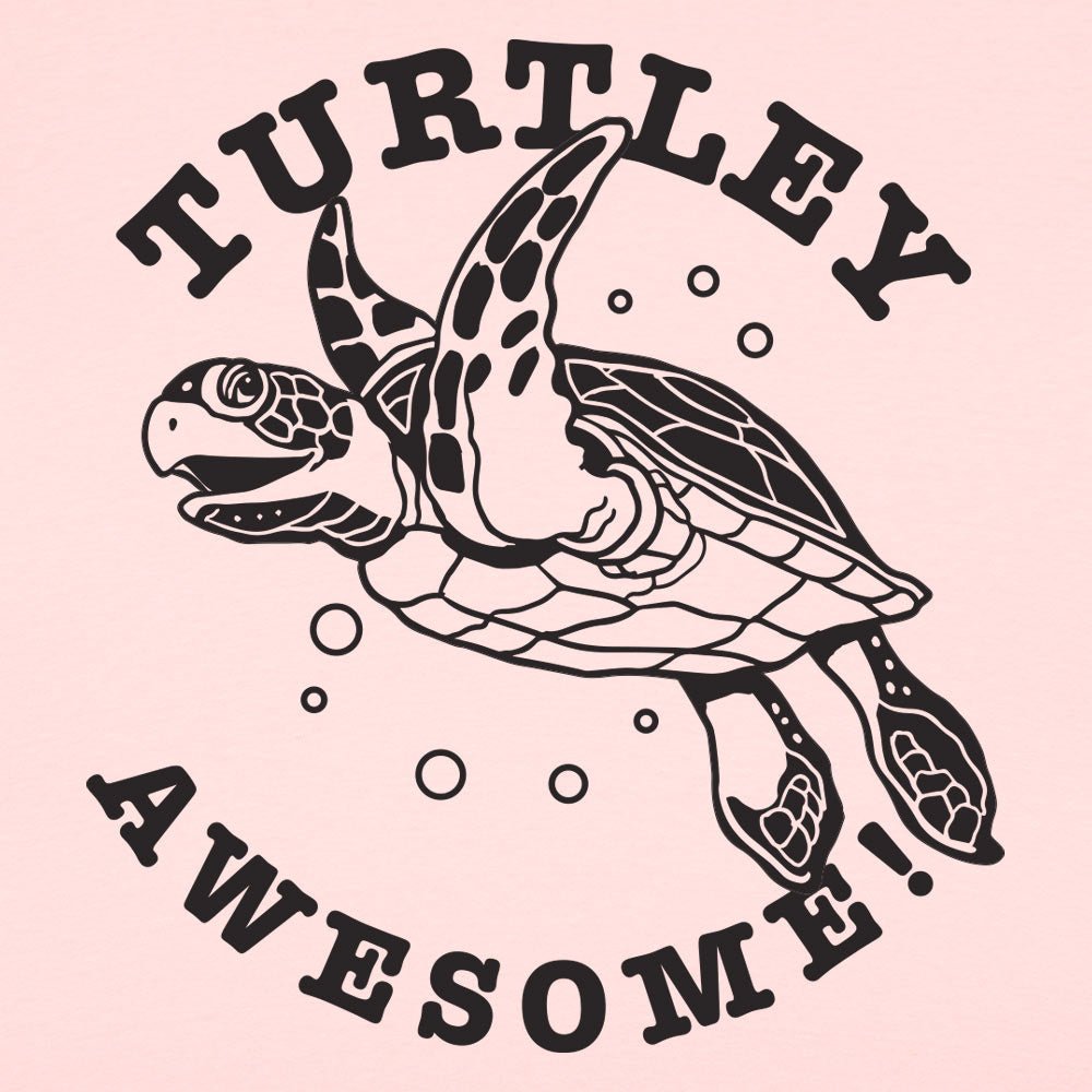 Turtley Awesome Sea Turtle Swimming