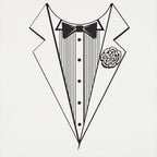 Tuxedo T-Shirt Graphic