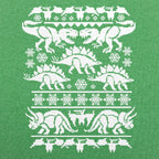 Ugly Dinosaur Sweater Pattern T-Rex and Triceratops