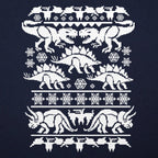 Ugly Dinosaur Sweater Pattern T-Rex and Triceratops