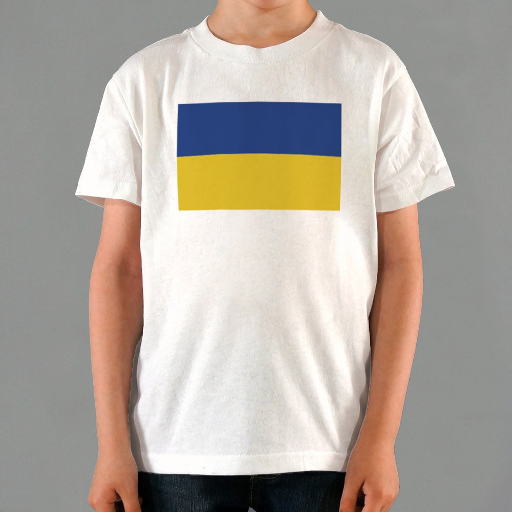 Ukraine Flag Graphic