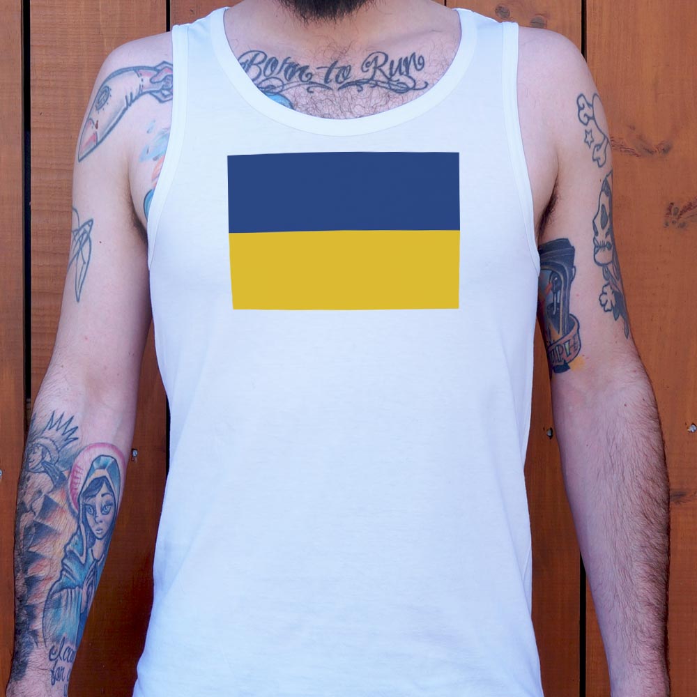 Ukraine Flag Graphic