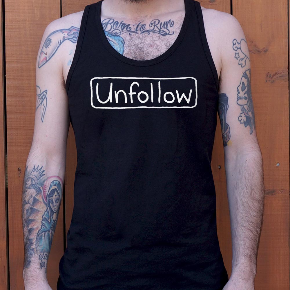 Unfollow Social Media Button Design