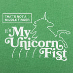 My Unicorn Fist. Not a Middle Finger