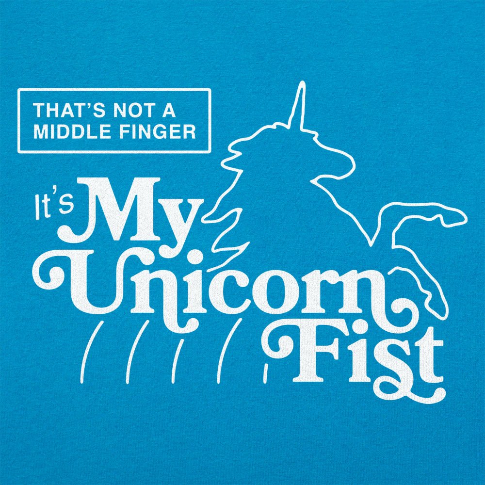 My Unicorn Fist. Not a Middle Finger