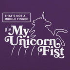 My Unicorn Fist. Not a Middle Finger