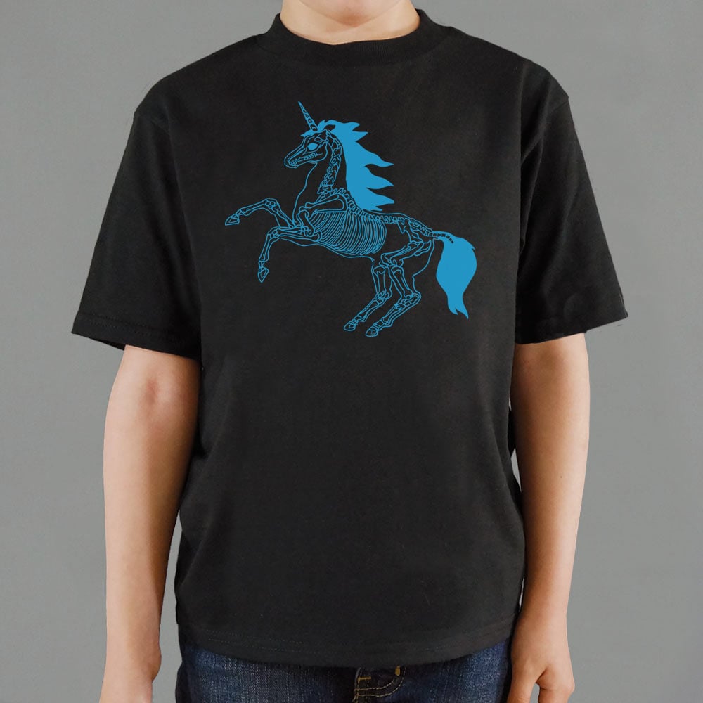 Unicorn Skeleton Anatomy Graphic