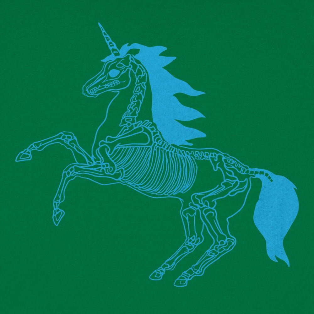 Unicorn Skeleton Anatomy Graphic