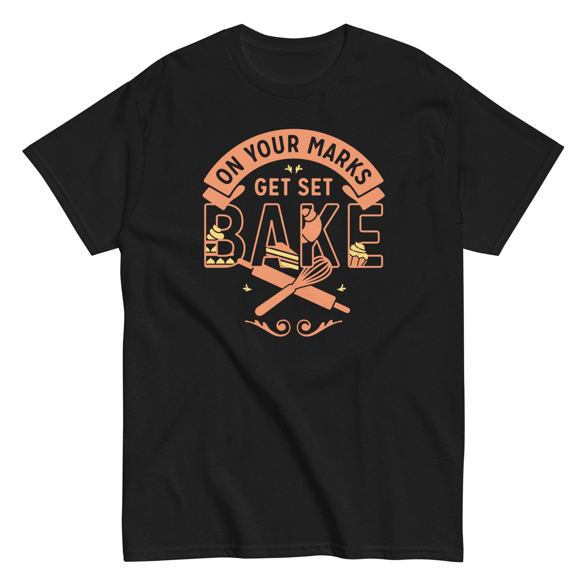 On Your Marks Get Set Bake Men's Classic Tee