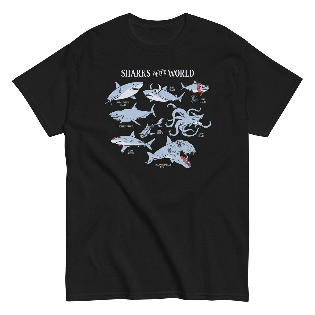 Sharks Of The World Men's Classic Tee