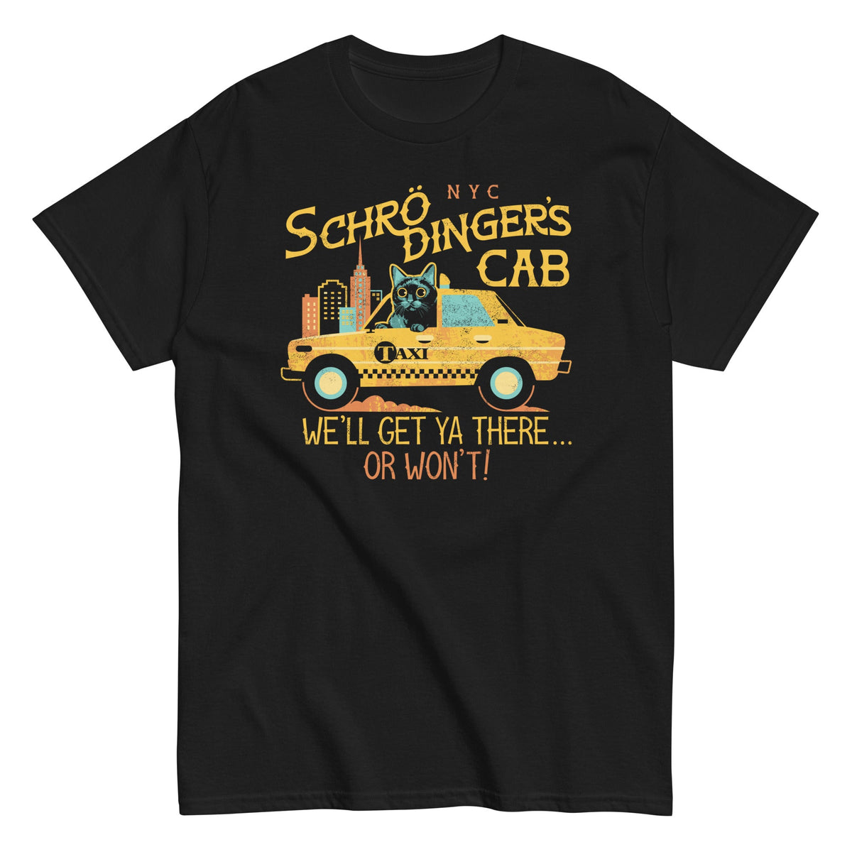 Schrodinger's Cab Men's Classic Tee