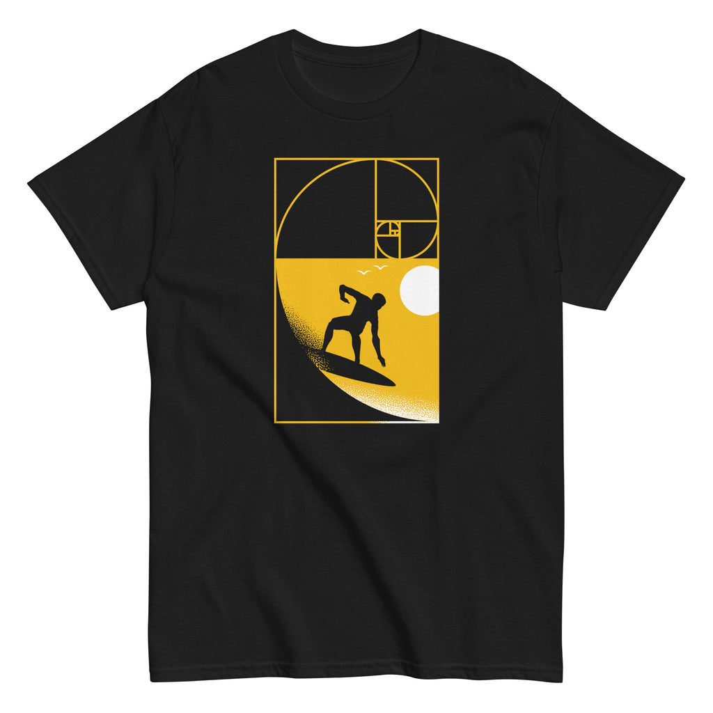 Golden Spiral Wave Men's Classic Tee